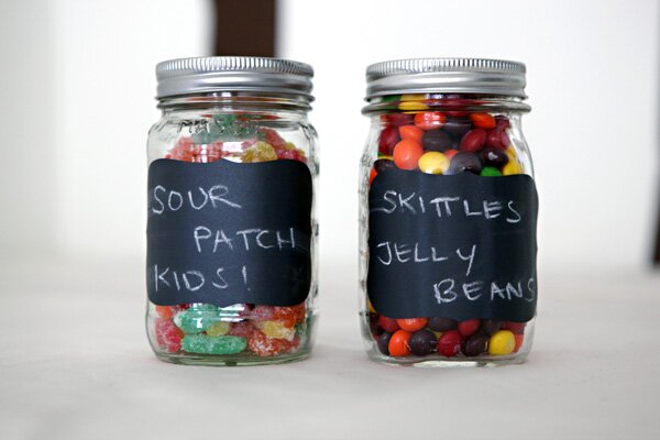 Mason jar organization